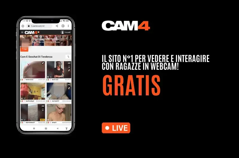 CAM4 il sito per vedere ragazze in webcam!