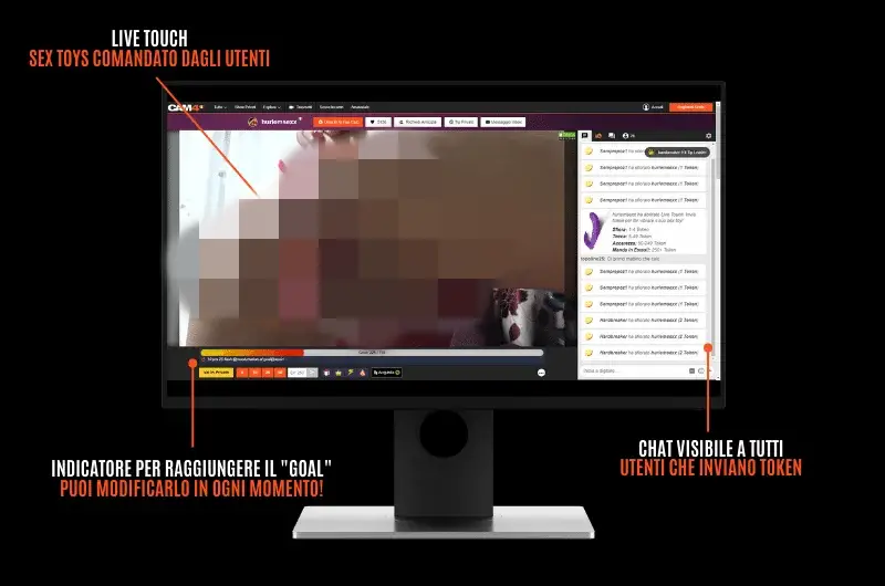 Guadagnare in Webcam