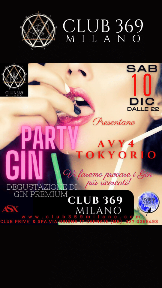 Club 369 Milano Carnate Monza 10dicembre