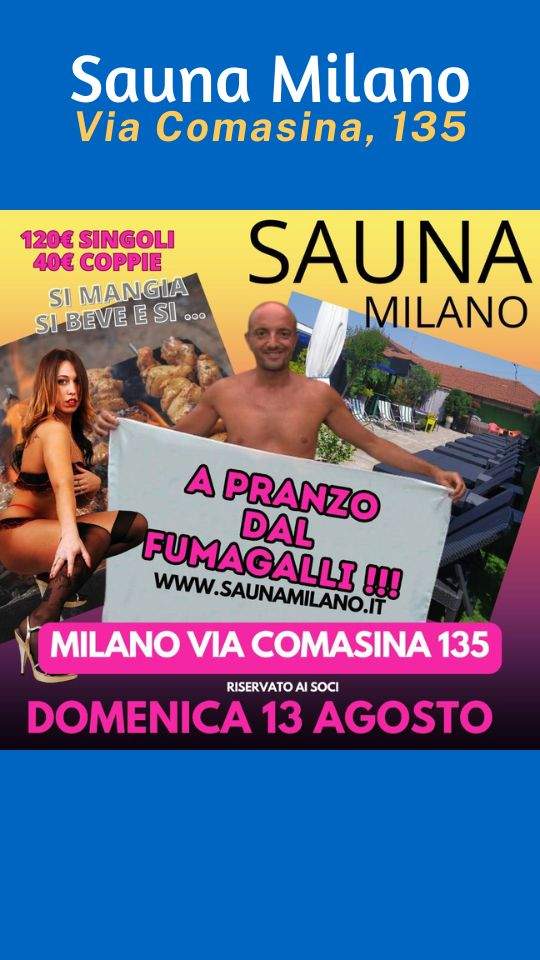 13 Agosto Sauna Milano