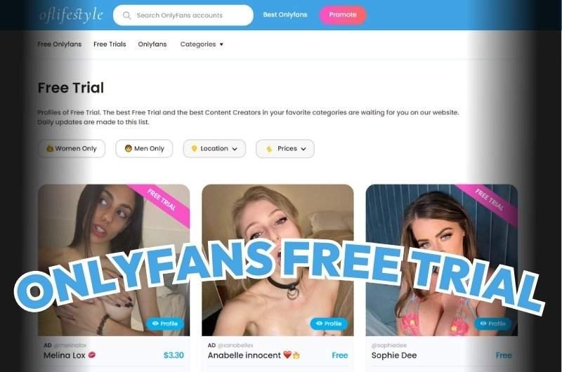 Onlyfans with free trial