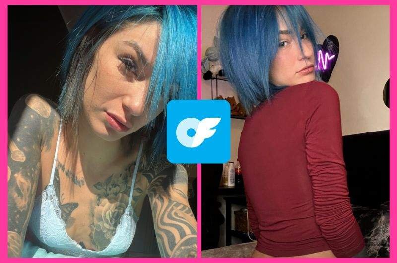 Marika Puffa Onlyfans, scopri la ragazza dai capelli azzurri hot!